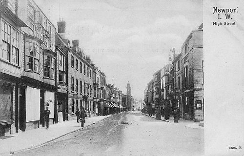 Newport High Street 1905