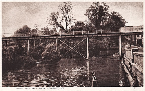 Railway Bridge, Hunnyhill, Newport
